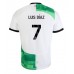 Liverpool Luis Diaz #7 Replika Borta matchkläder 2023-24 Korta ärmar